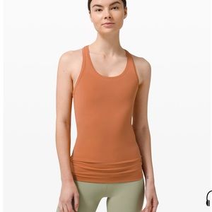 Lululemon Cool Racerback Nulu Tank, Size 2, Desert Sand Color
